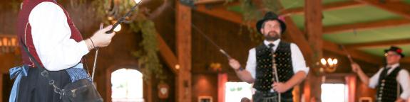 Oktoberfest festival tent Schützenlisl® folk singer's tent at the Oidn Wiesn: Tradition